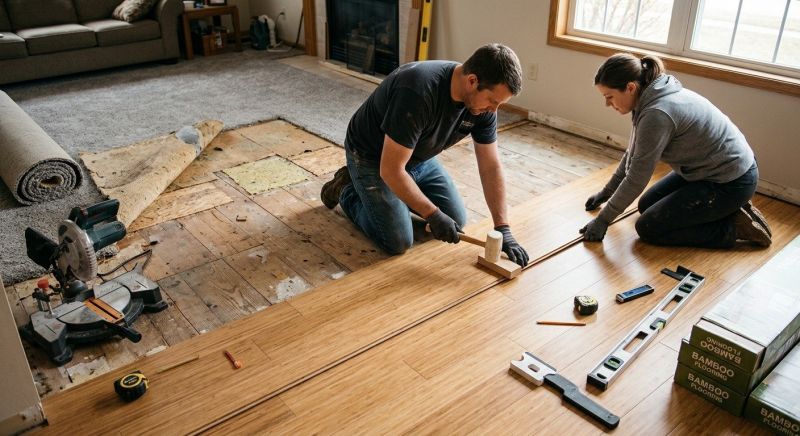 Bamboo Flooring Installation in Fort Collins, CO