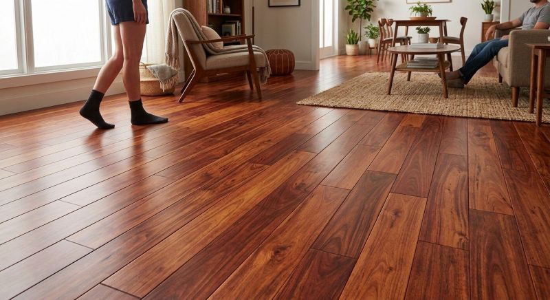 Cherry Floor Installation in Berthoud, CO
