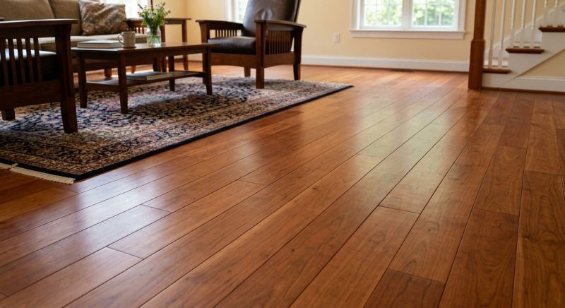 Cherry Floor Installation in Larimer County, CO
