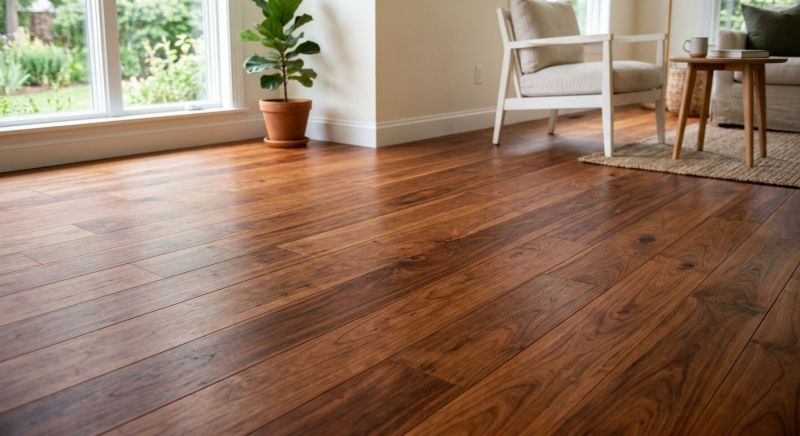 Cherry Floor Installation in Wellington, CO