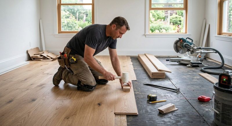 Hardwood Floor Installation in Berthoud, CO