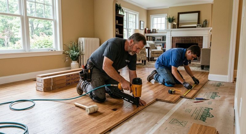 Hardwood Floor Installation in Johnstown, CO