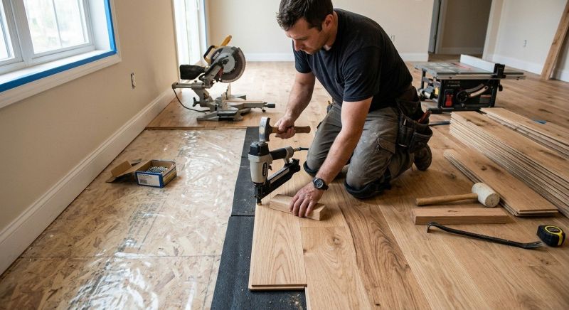 Hardwood Floor Installation in Larimer County, CO