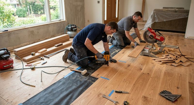 Hardwood Floor Installation in Timnath, CO