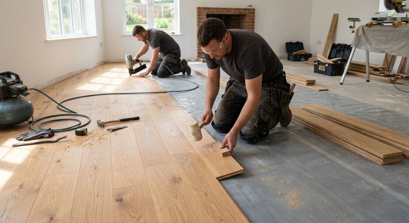 Hardwood Floor Installation in Wellington, CO