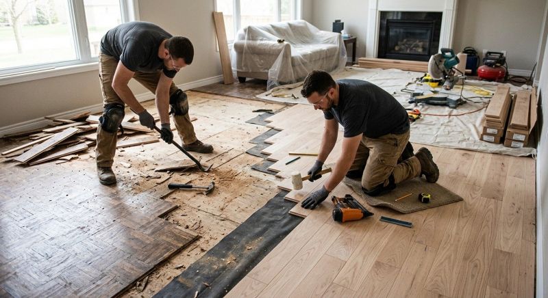 Hardwood Replacement in Milliken, CO