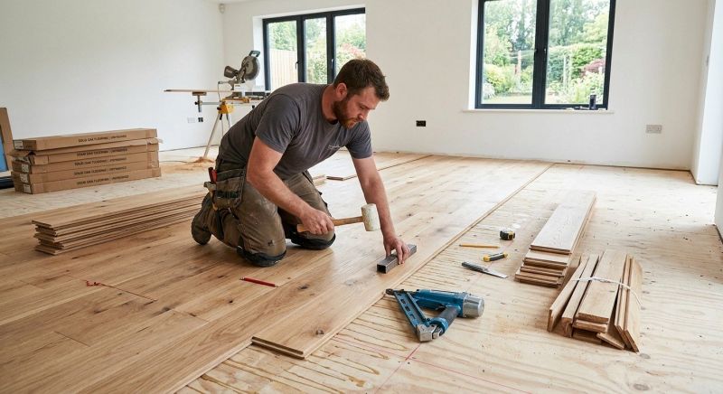 Oak Floor Installation in Milliken, CO