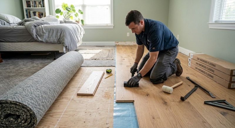 Oak Floor Replacement in Fort Collins, CO