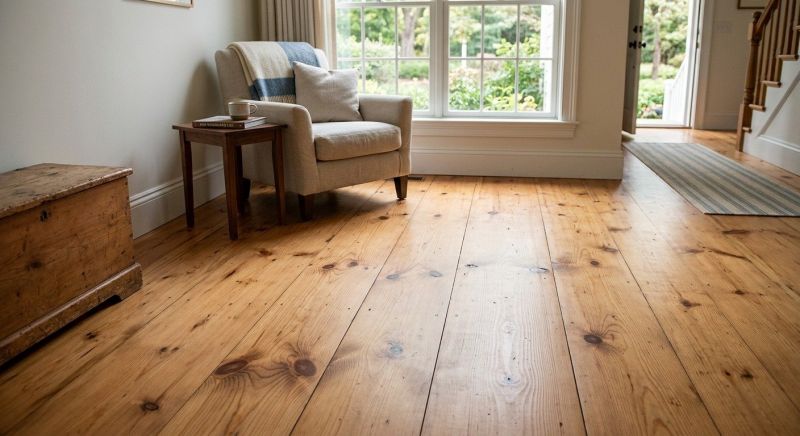 Pine Floor Installation in Fort Collins, CO
