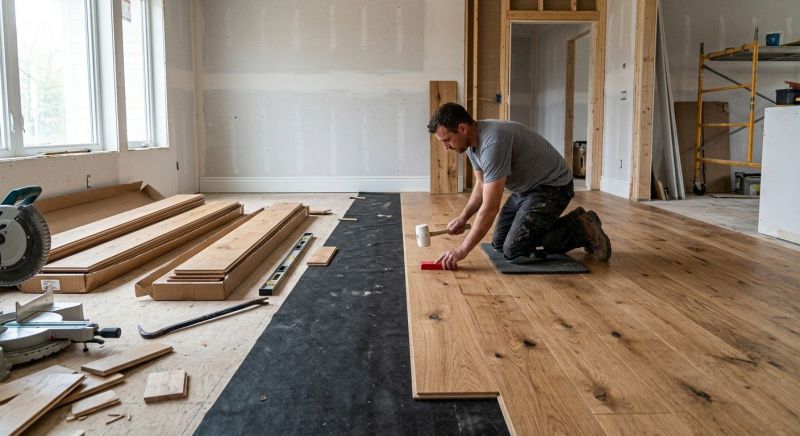 Plank Floor Installation in Fort Collins, CO