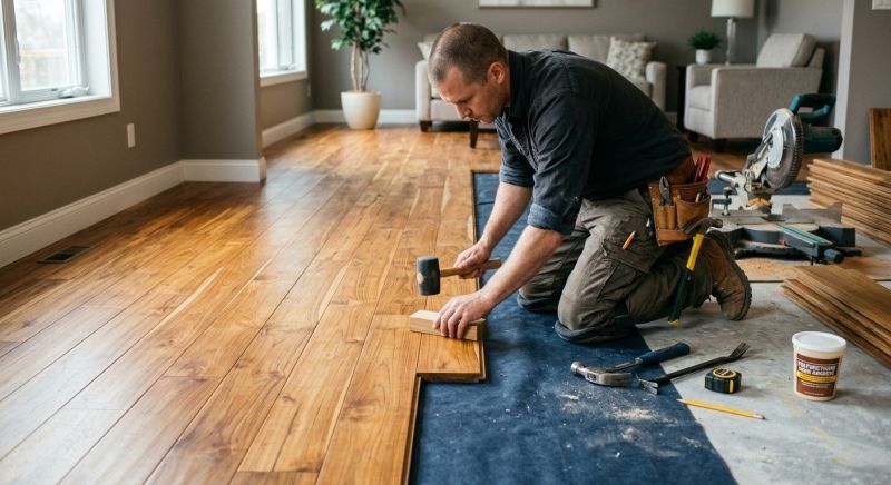 Teak Flooring Installation in Fort Collins, CO