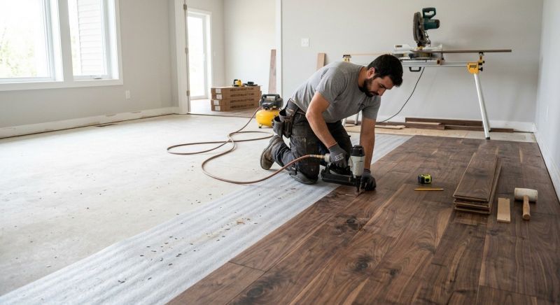 Walnut Flooring Installation in Fort Collins, CO
