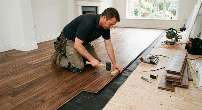 Walnut Flooring Installation in Fort Collins, CO